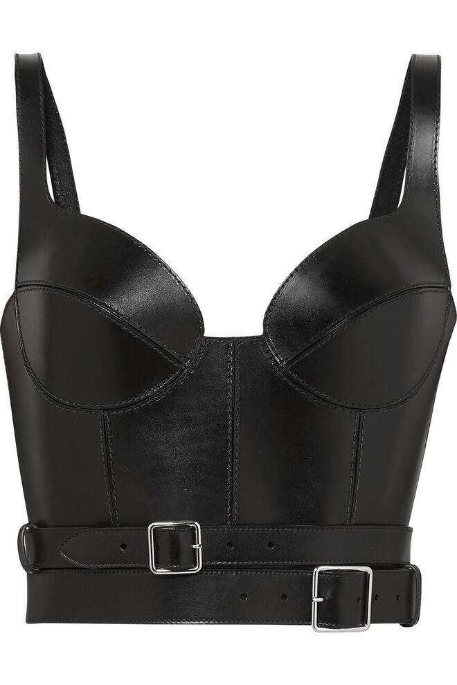 Bustier, €1990, Alexander McQueen, em www.net-a-porter.com