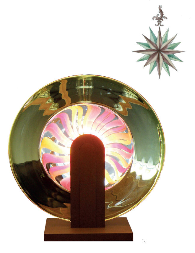 1. Candeeiro de Mesa Cocar 