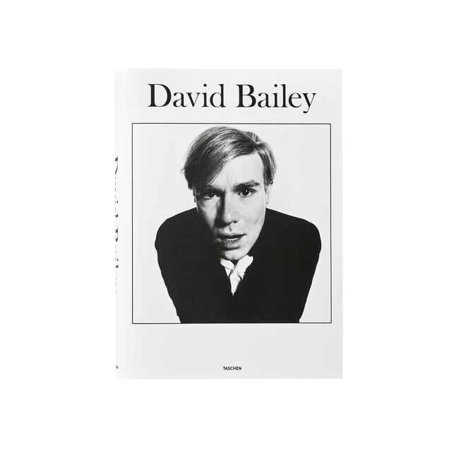 Uma das capas do livro David Bailey, Taschen.  