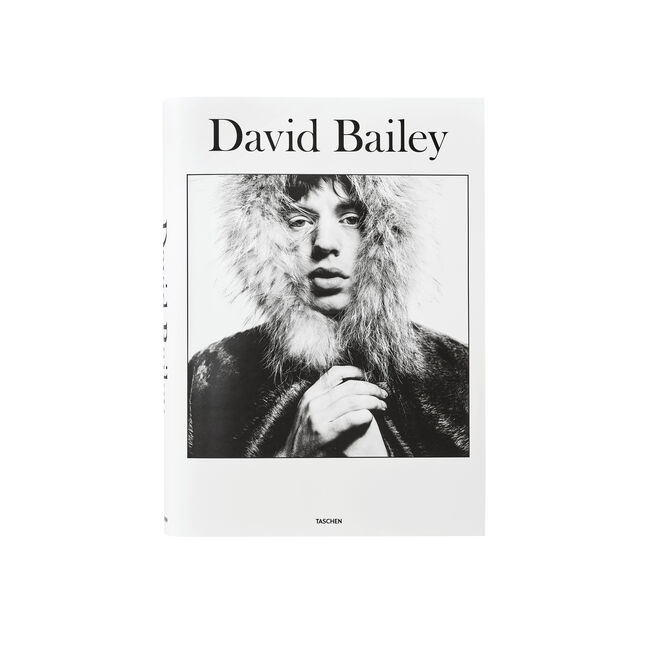 Uma das capas do livro David Bailey, Taschen.  