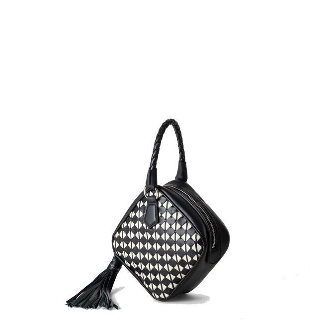 GEOMÉTRICA | Carteira Petra em Mosaico, €980, Serapian, em www.serapian.com/eu