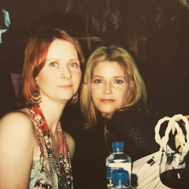 Cynthia Nixon e Candace Bushnell