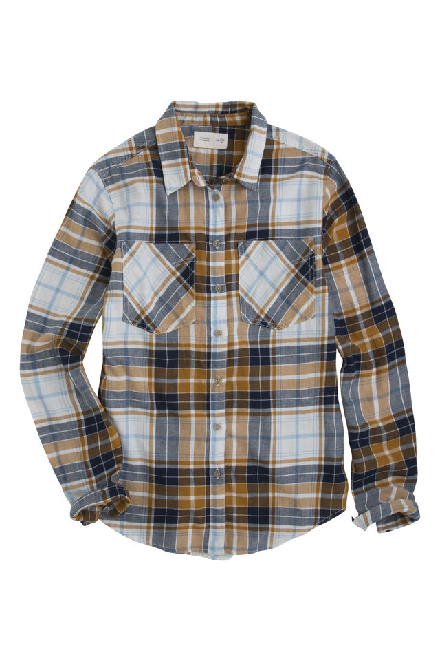 Camisa xadrez, €25,99, Springfield