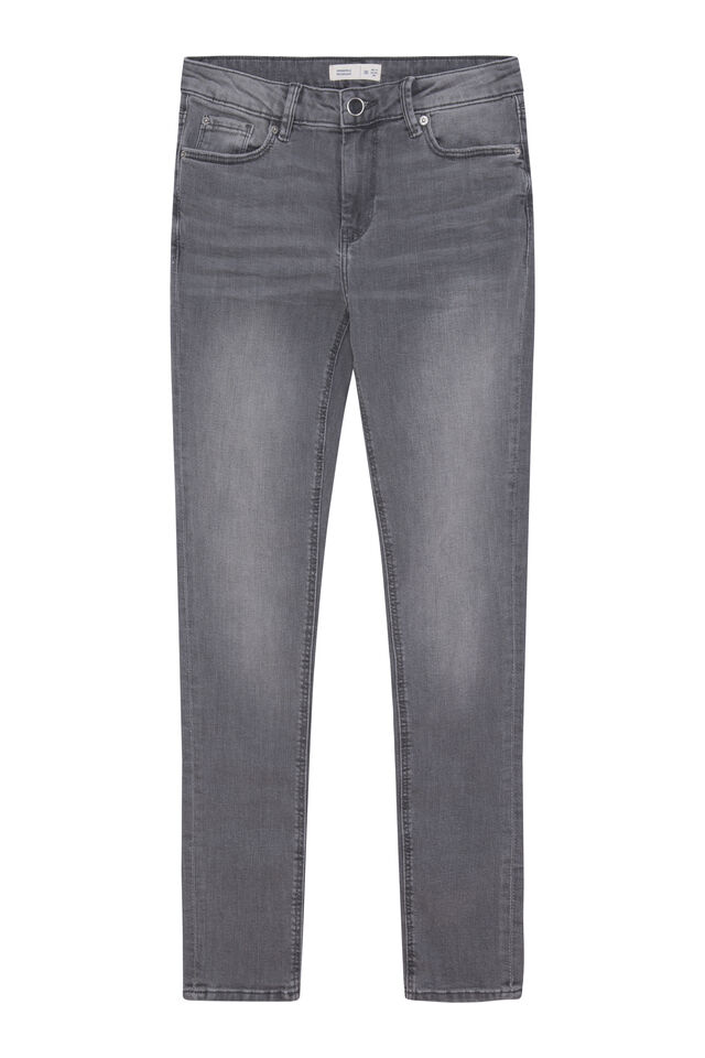 Calças denim slim algodão reciclado, €25,99, Springfield