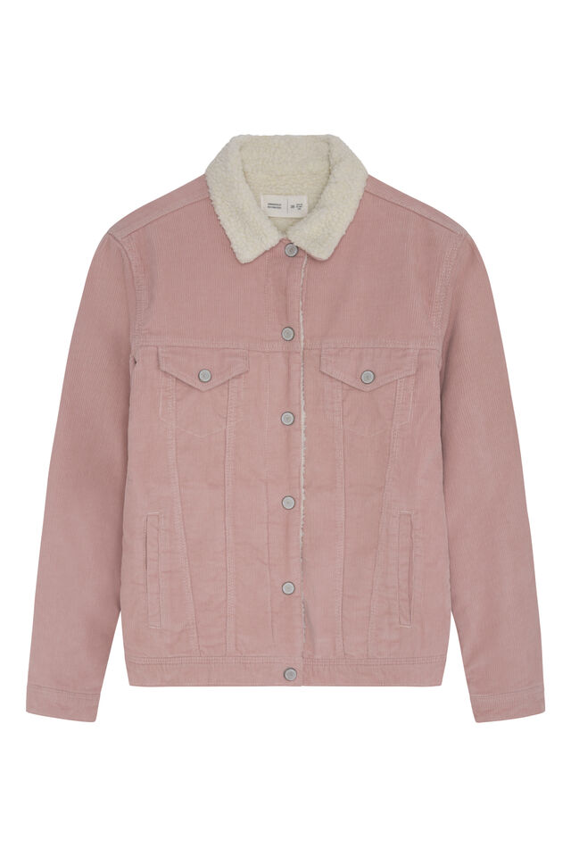 Casaco de bombazina algodão orgânico, €49,99, Springfield