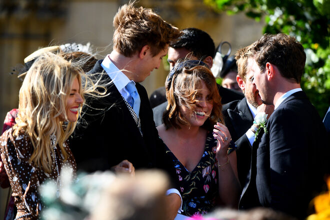 Sienna Miller, Lucas Zwirner e a princesa Eugenie