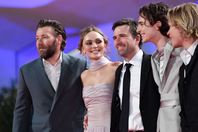 Joel Edgerton, Lily-Rose Deep, David Michod, Timothée Chamalet e Tom Glynn-Carvey