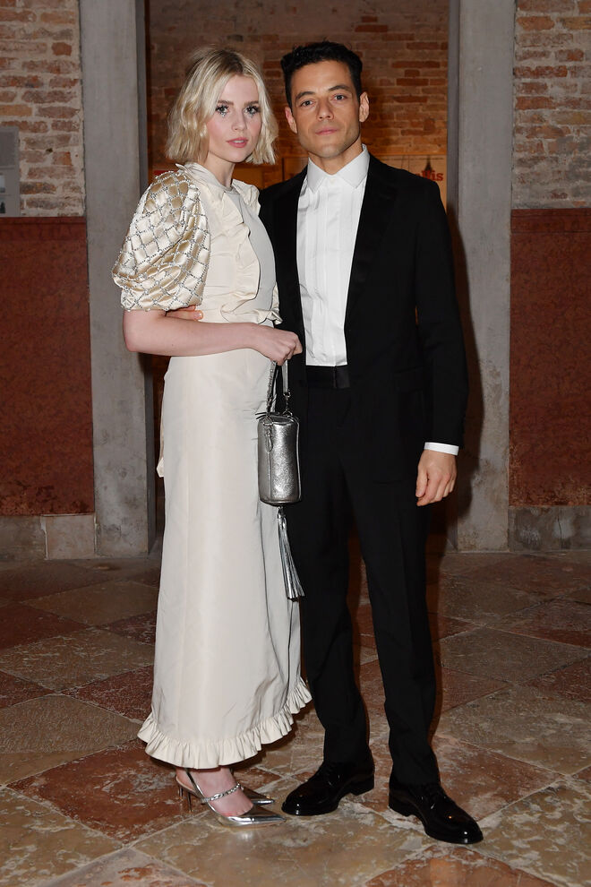 Lucy Boynton e Rami Malek