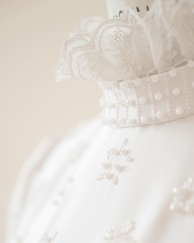 Detalhe do vestido Chloé 