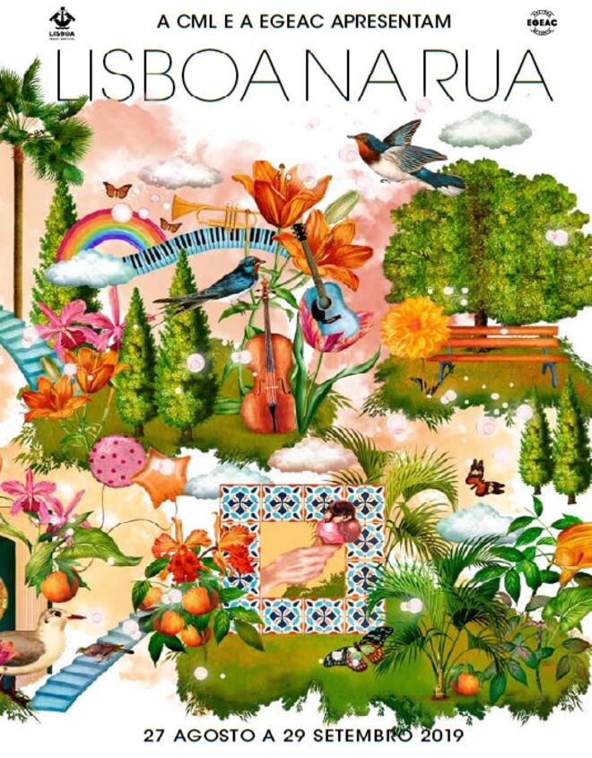 Levar as crianças à iniciativa cultural Lisboa na Rua