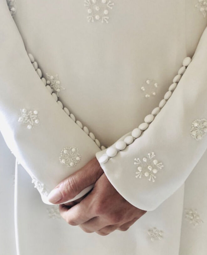 Detalhe do vestido Chloé