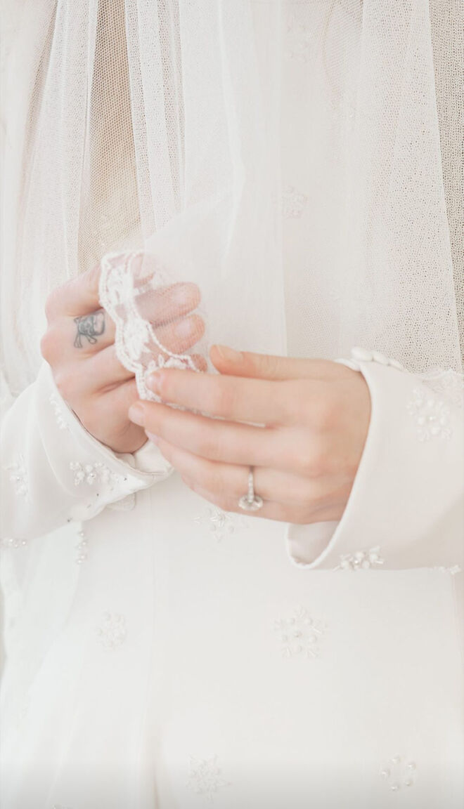 Detalhe do vestido Chloé