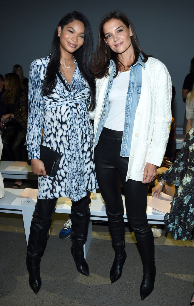 Chanel Iman e Katie Holmes