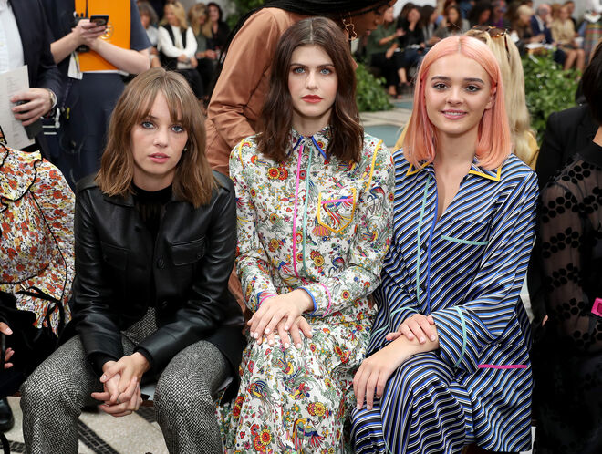 Mays Hawke, Alexandra Daddario e Charlotte Lawrence