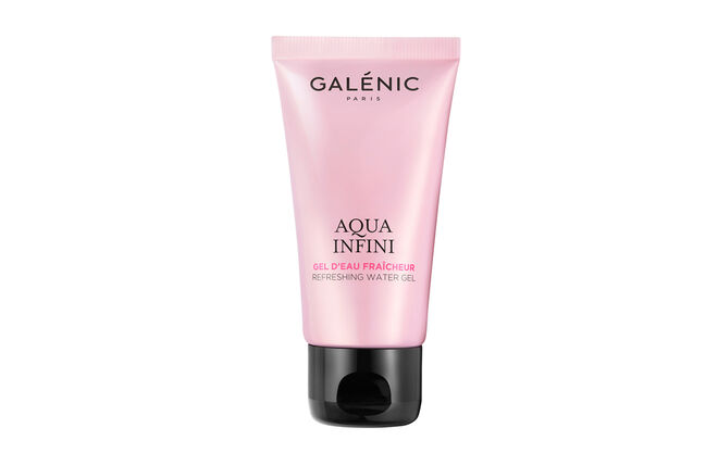 Creme de dia hidratante 24 horas com acabamento mate. | Gel de água refrescante Aqua Infini, 40 ml, €30,50, Galénic