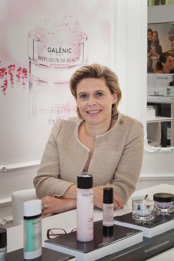 Sarah Michel-Stevens, diretora geral mundial da Galénic