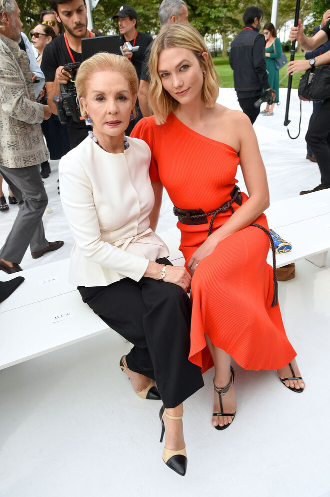Carolina Herrera e Karlie Kloss