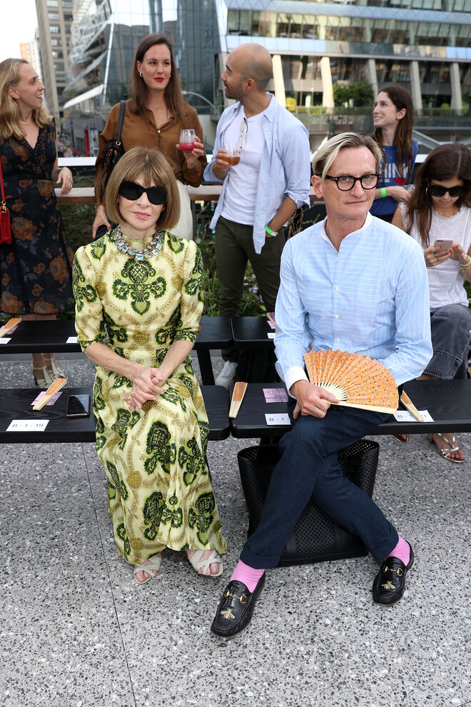Anna Wintour e Hamish Bowles