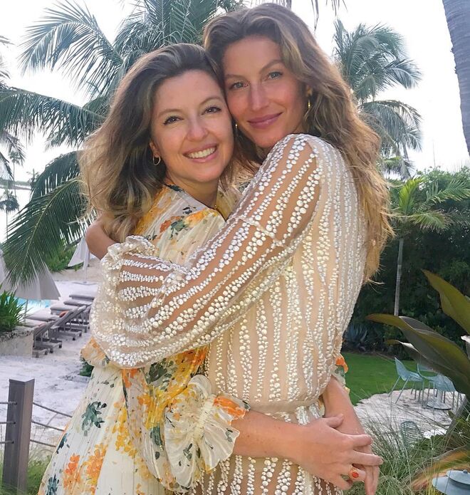 Gisele e Patrícia Bündchen, 39 anos