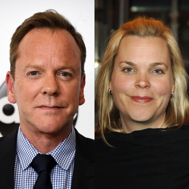 Kiefer e Rachel Sutherland, 52 anos