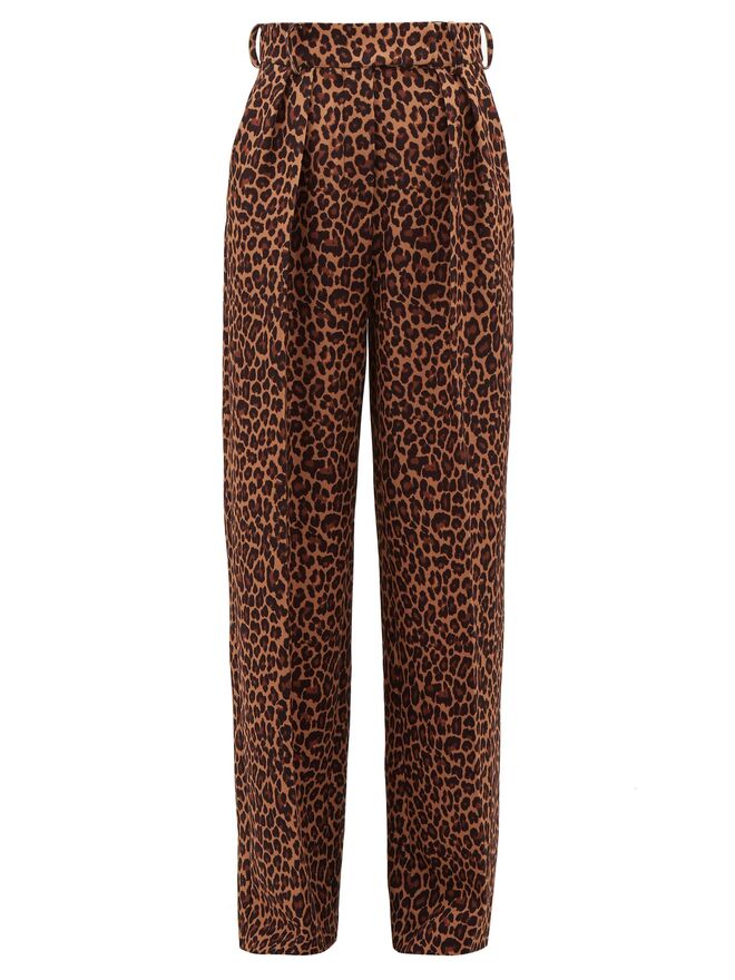 Calças, €446, Sara Batagglia, em matchesfashion.com 