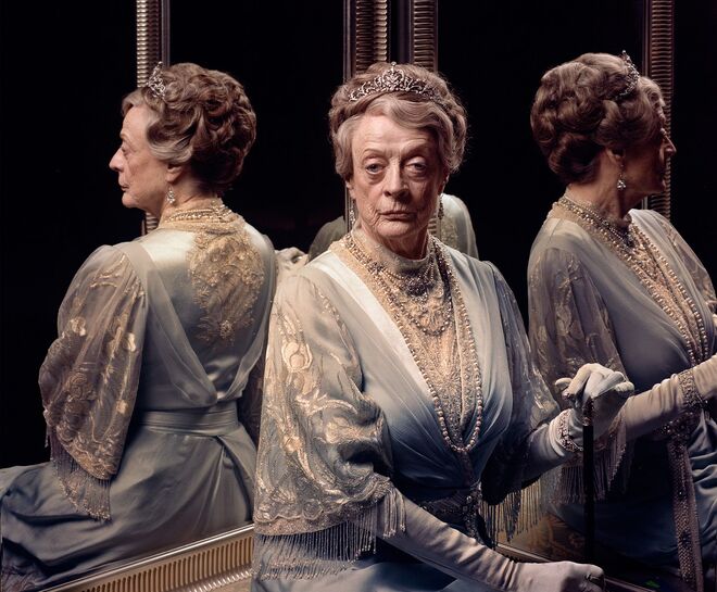 O vestido de baile de Violet Crawley