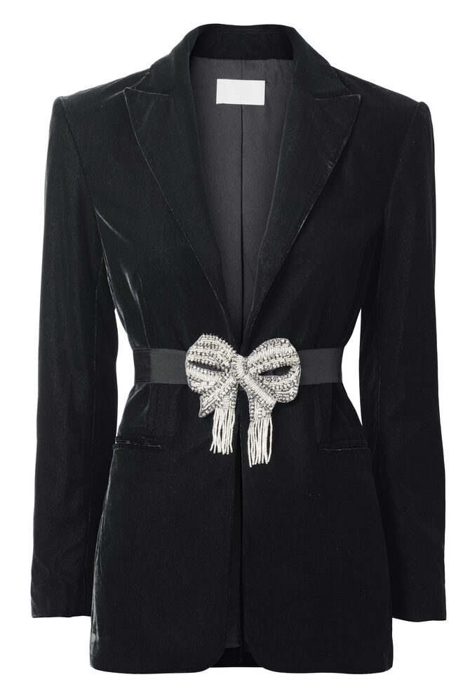 Blazer com cinto, €129, H&M Conscious Exclusive