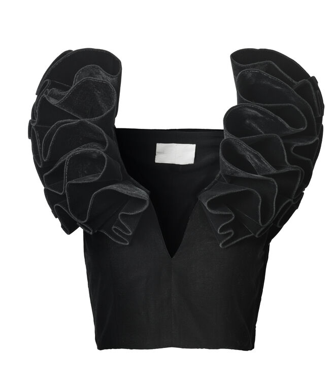Top, €99, H&M Conscious Exclusive