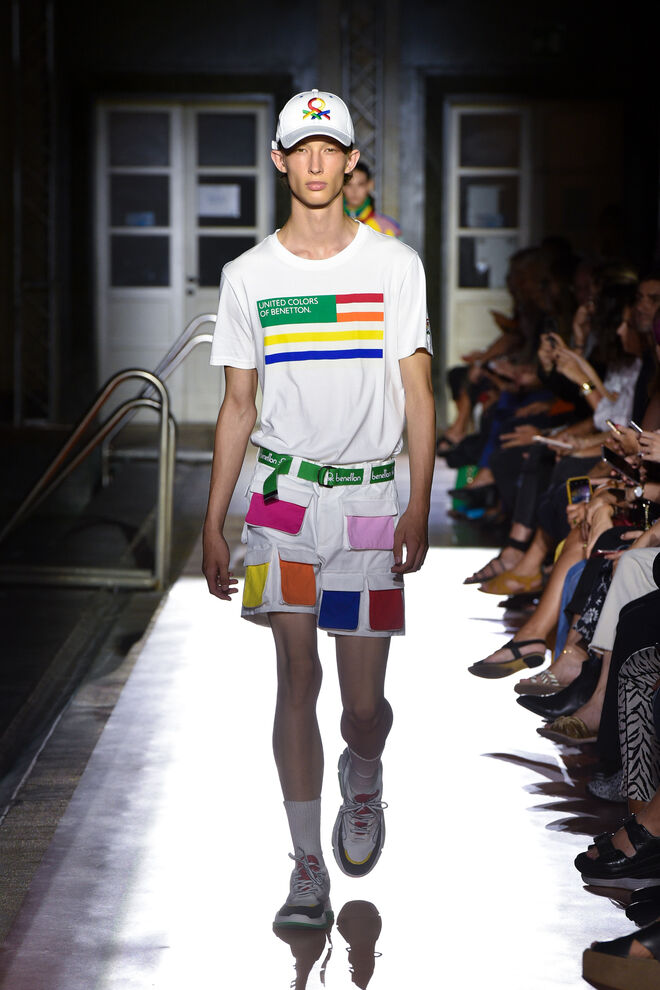 United Colors of Benetton, by Jean-Charles de Castelbajac, primavera/verão 2020.