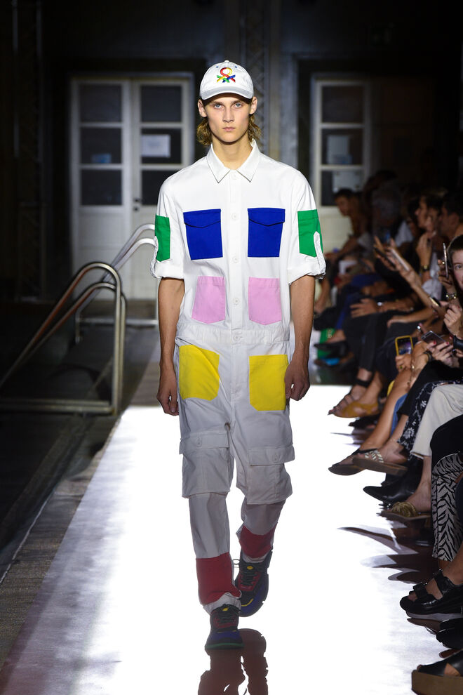 United Colors of Benetton, by Jean-Charles de Castelbajac, primavera/verão 2020.