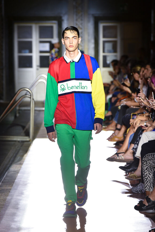 United Colors of Benetton, by Jean-Charles de Castelbajac, primavera/verão 2020.