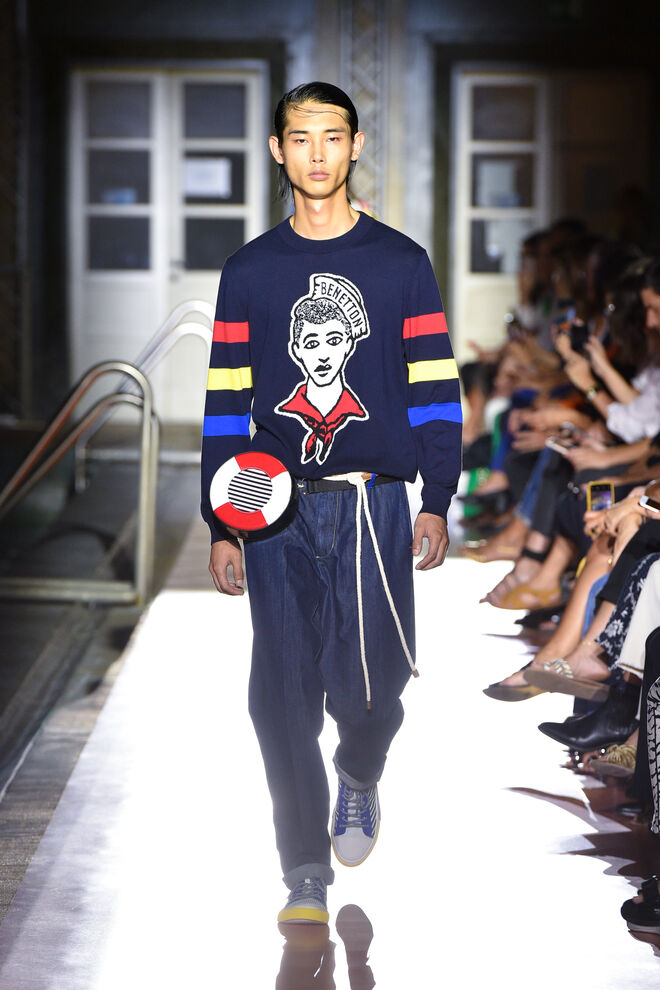 United Colors of Benetton, by Jean-Charles de Castelbajac, primavera/verão 2020.