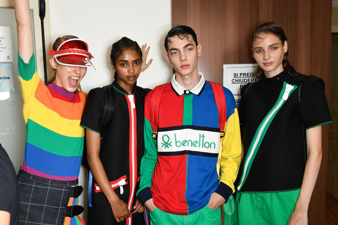 United Colors of Benetton, by Jean-Charles de Castelbajac, primavera/verão 2020.