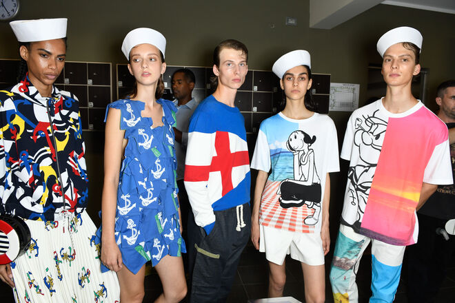 United Colors of Benetton, by Jean-Charles de Castelbajac, primavera/verão 2020.
