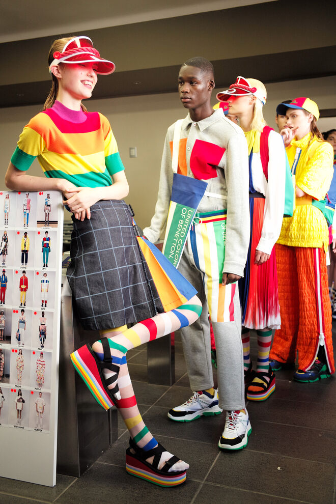 United Colors of Benetton, by Jean-Charles de Castelbajac, primavera/verão 2020.