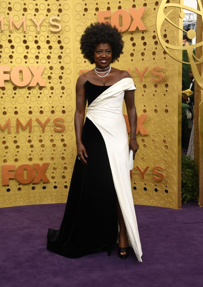 Viola Davis em Alberta Ferretti Limited Edition