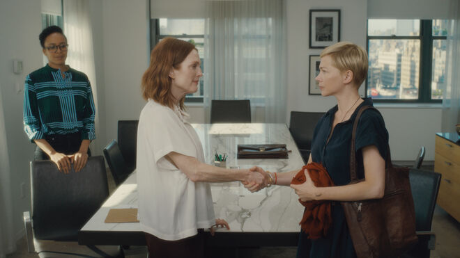 Um passado em segredo: Michelle Williams (Isabel) e Julianne Moore (Theresa)