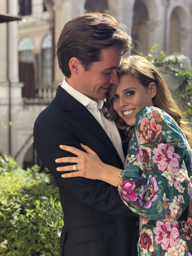 Edoardo Mapelli Mozzi e a princesa Beatrice