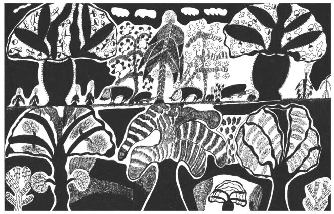 Sans titre, Osvaldo Pitoe, 2019.