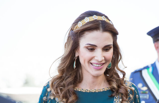 A rainha Rania da Jordânia, em Amã em junho de 2016.