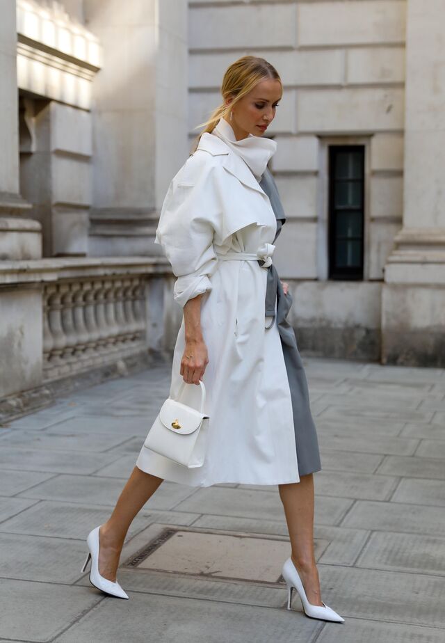 Tatiana Korsakova, na semana de moda em Londres 