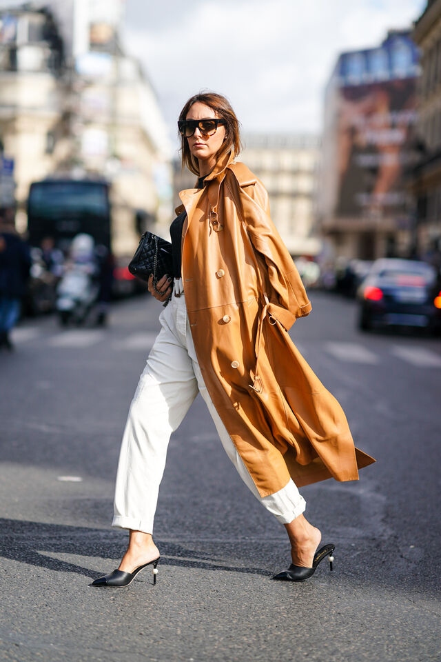 Elisa Taviti na semana de moda em Paris 