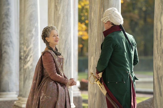 Helen Mirren é Catarina II da Rússia 