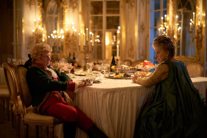 Richard Roxburgh é Grigory Orlov e Helen Mirren é Catarina II da Rússia 