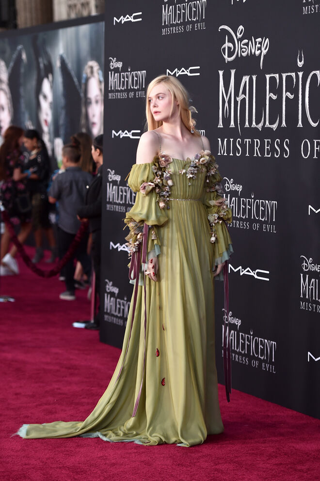 Elle Fanning em Gucci