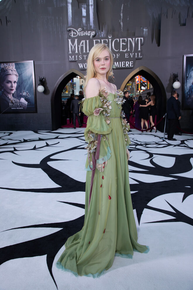 Elle Fanning em Gucci
