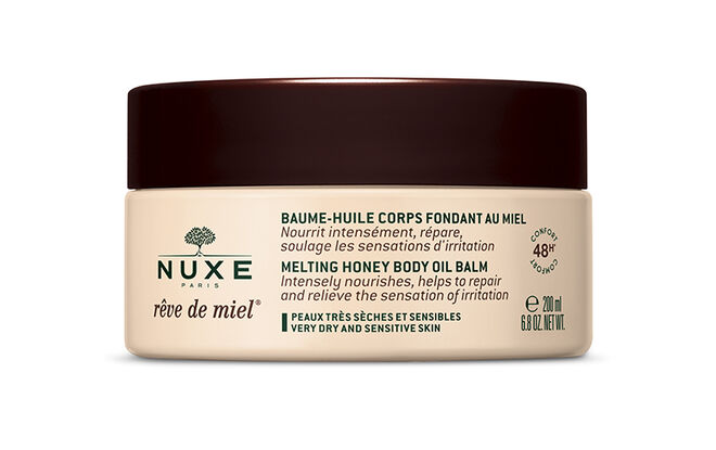 Rêve de Miel Baume Huile Corps, €24,90 Nuxe