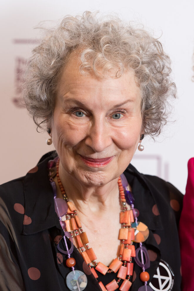A escritora canadiana Margaret Atwood