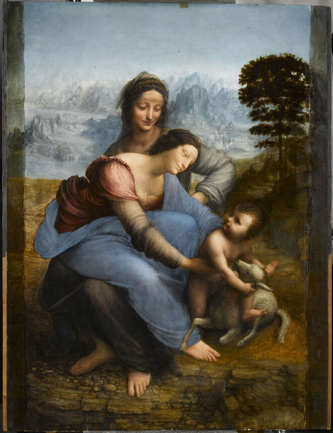Sainte Anne, Leonardo de Vinci.