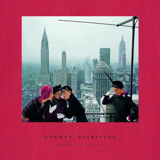 A capa do livro Norman Parkinson: Always in Fashion, editado por Carrie Kania e Alex Anthony, ACC Art Books.
